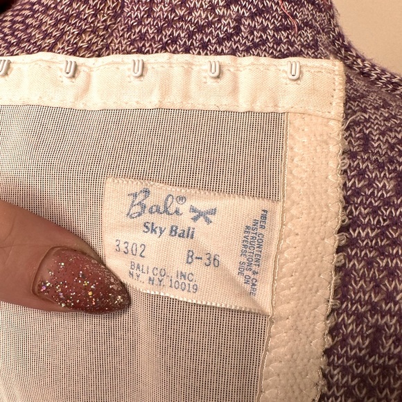 Vintage Bali 50s 60s Long Line Corset Bustier Bullet Bra 36B Pin-up Coquette Bow - Picture 6 of 8